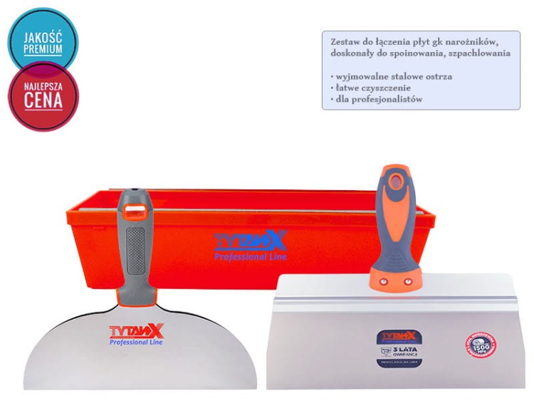 Zestaw do łączenia płyt gk narożników zestaw do szpachlowania