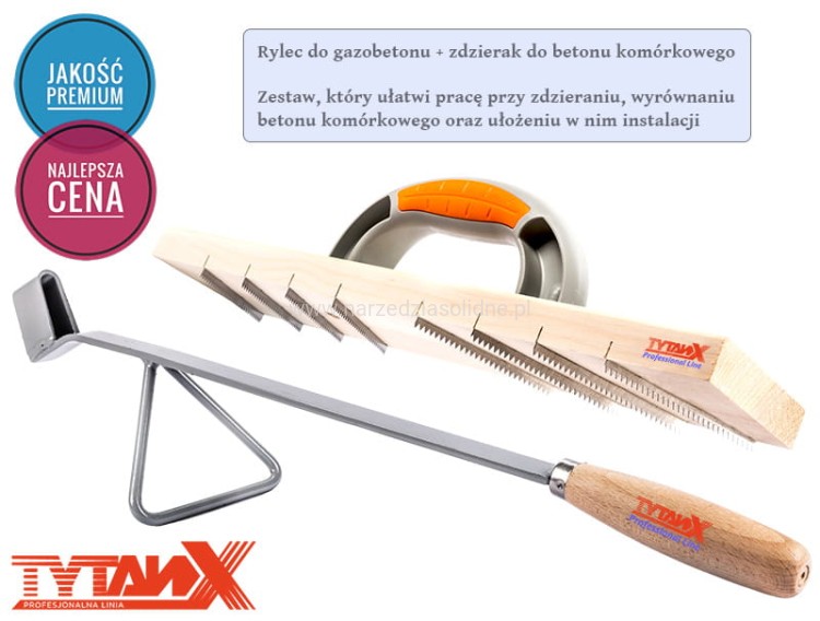 Rylec do gazobetonu, rylec do bruzdowania bloczków YTONG