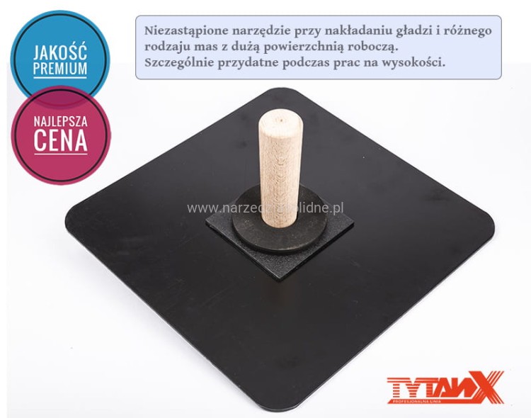 Taca do gładzi PCV 330x330mm, patera