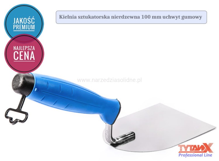 Wiadro glazurnicze zestaw do fugowania, komplet glazurniczy 22L TytanX