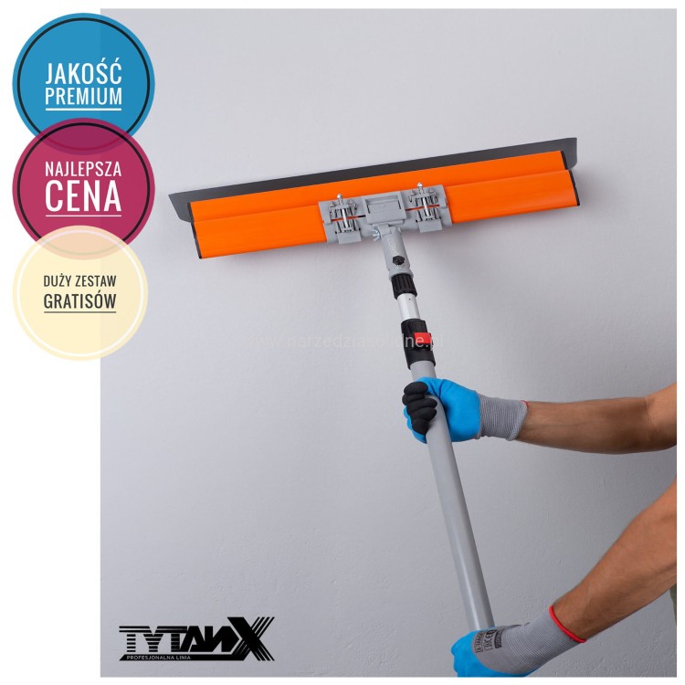 Nóż do gładzi 10cm Tytanx, szpachla do gładzi, gipsu