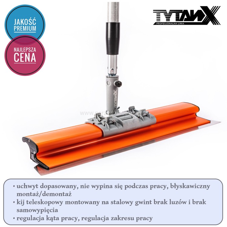 Nóż do gładzi 10cm Tytanx, szpachla do gładzi, gipsu