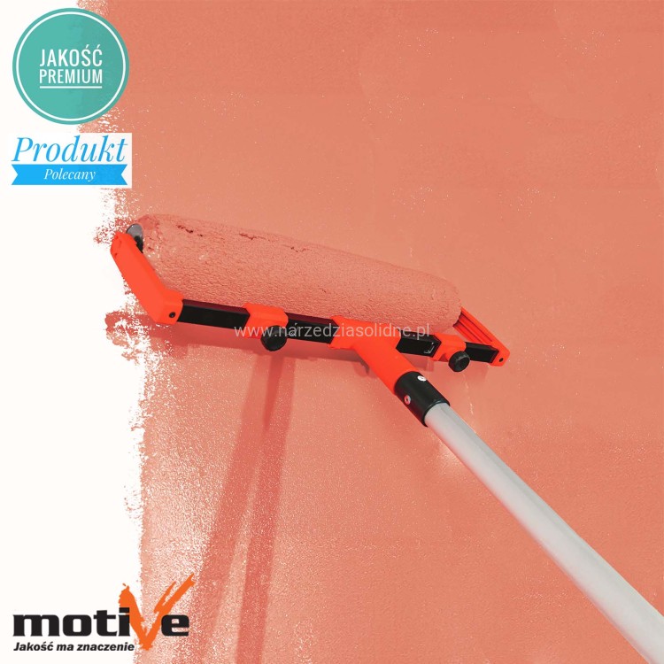 Zestaw niekapiący wałek 40cm, runo 12mm do gęstych farb