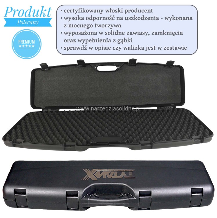 Zestaw pac do gładzi 80,60,40,25 cm, szpachle do gładzi TYTANX z walizką