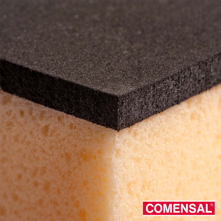 Gąbka glazurnicza 2w1 do mycia i fugowania 140x110x77mm Comensal