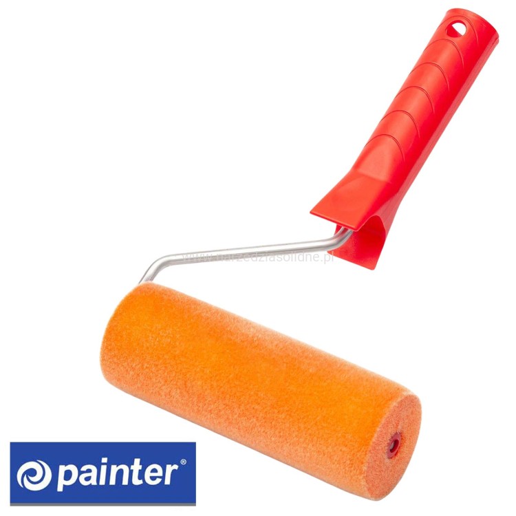 Wałek Flock gąbkowy moltoflock 10 cm z uchwytem