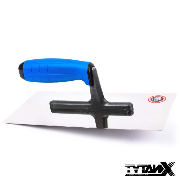 Paca gładka do gładzi i gipsu, nierdzewna 270x130mm TytanX