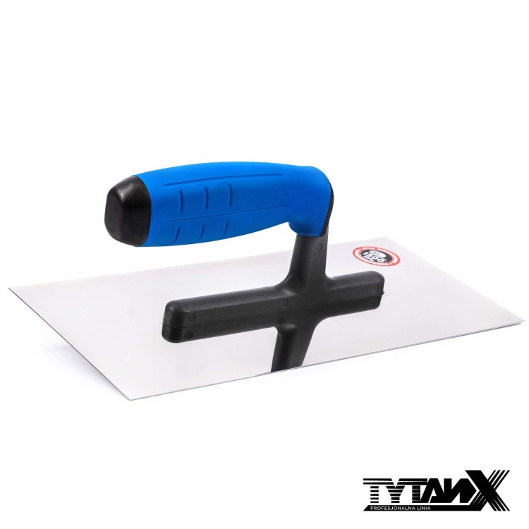Paca gładka do gładzi i gipsu, nierdzewna 270x130mm TytanX