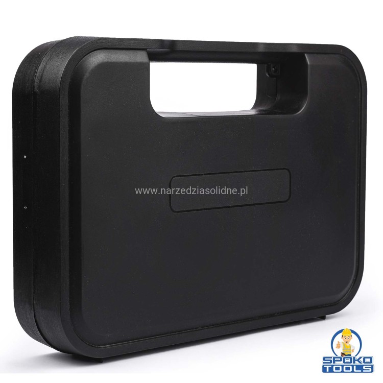 Mała walizka na szpachelki, drobne narzędzia, wymiary 34,5x24x6cm czarna