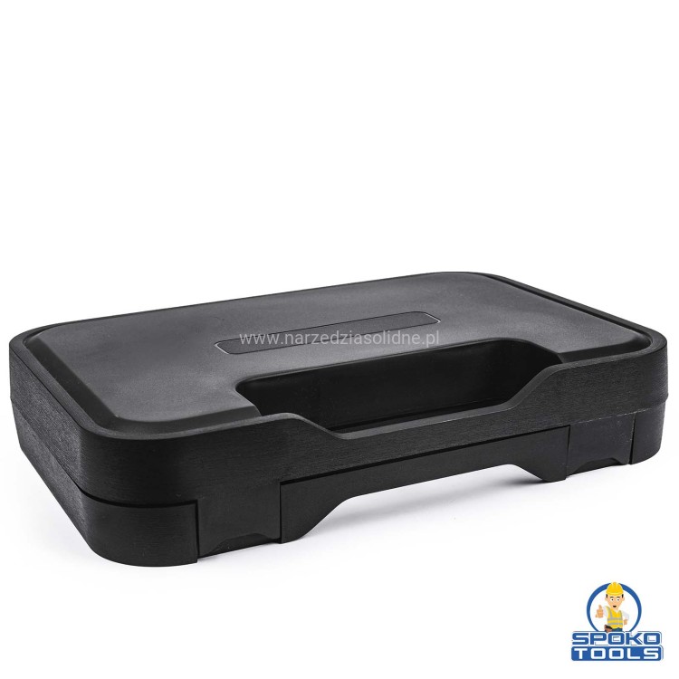 Mała walizka na szpachelki, drobne narzędzia, wymiary 34,5x24x6cm czarna