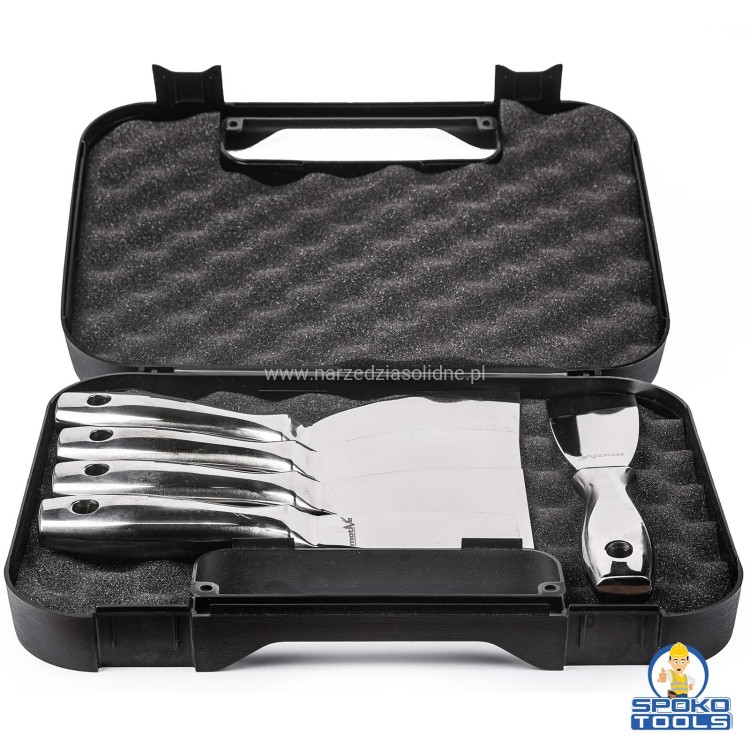 Mała walizka na szpachelki, drobne narzędzia, wymiary 34,5x24x6cm czarna