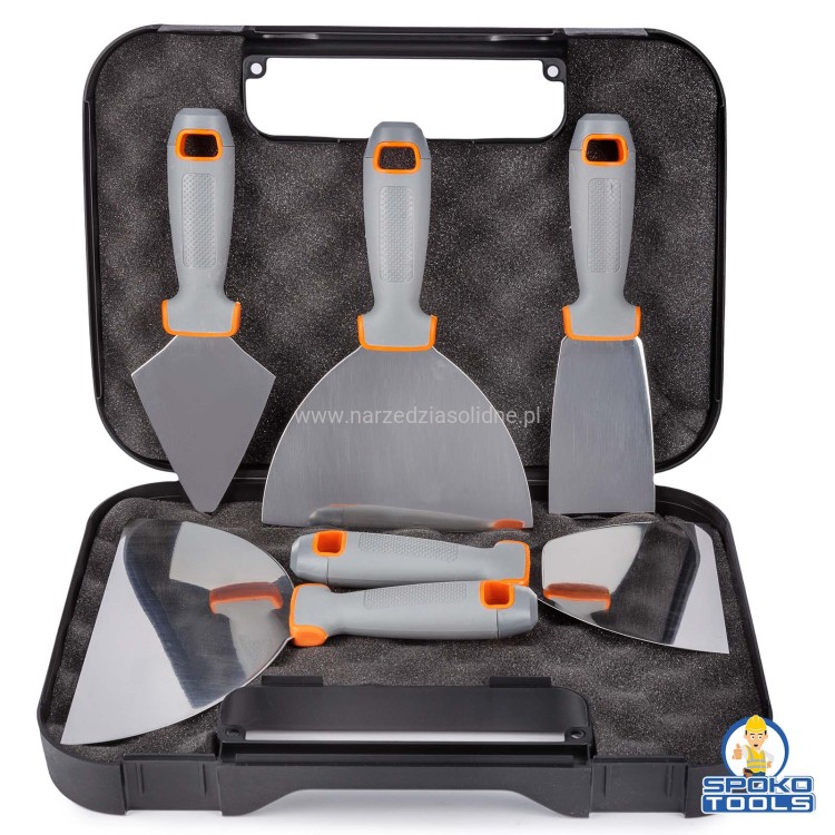 Mała walizka na szpachelki, drobne narzędzia, wymiary 34,5x24x6cm czarna