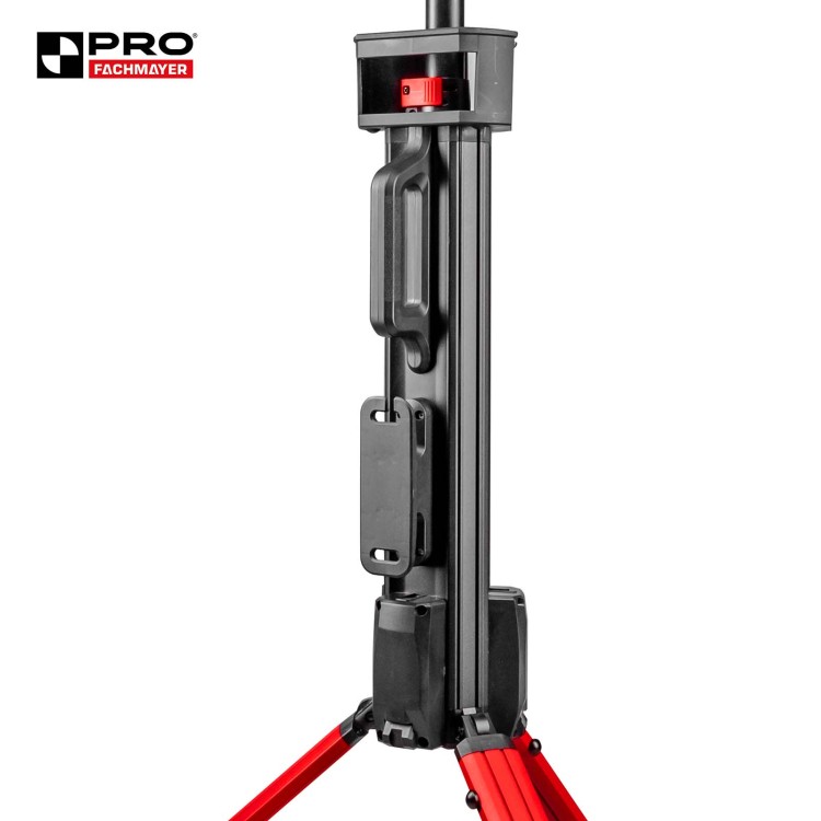 Lampa Budowlana LED Pro Fachmayer PRO-LD632, mocna akumulatorowa lampa budowlana, reflektor 10000 lm, 2x50W