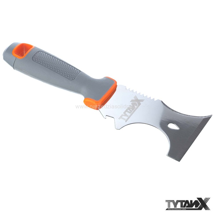 Zestaw 12 szpachelek ze stali nierdzewnej, polerowane, Tytanx, w pokrowcu