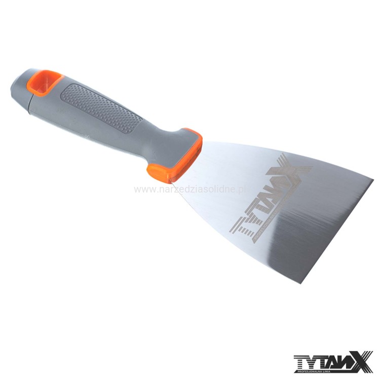 Zestaw 12 szpachelek ze stali nierdzewnej, polerowane, Tytanx, w pokrowcu