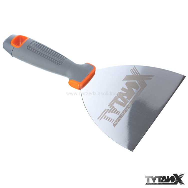 Zestaw 12 szpachelek ze stali nierdzewnej, polerowane, Tytanx, w pokrowcu