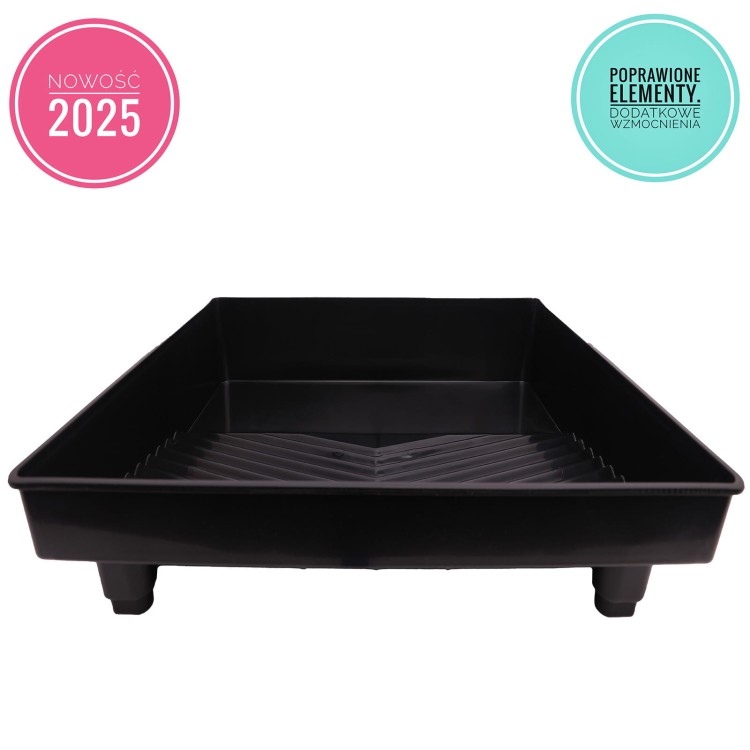 Zestaw niekapiący wałek 40cm, zestaw malarski do szybkiego malowania ścian i sufitów