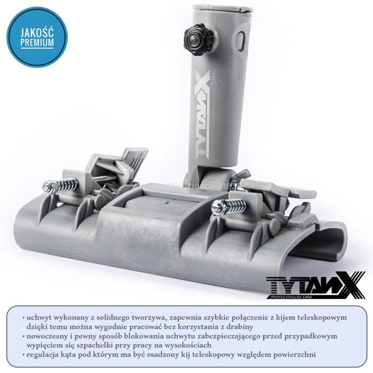 Szpachle do gładzi Tytanx T3 Premium Edition 80,60,40 cm, zestaw szpachli do gładzi