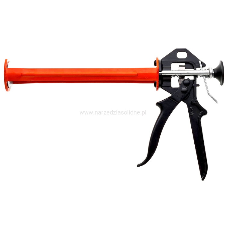 Wyciskacz do silikonu i gęstych mas, pistolet do silikonu profesjonalny Jufisto HD potrójny pręt