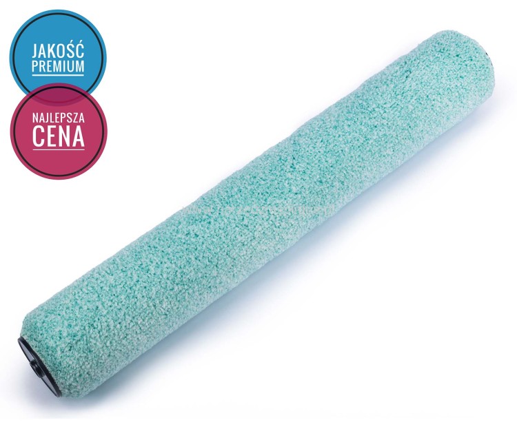 Zestaw malarski Green MicroFibra 40cm, niekapiący wałek zestaw, wałki z mikrofibry 40cm