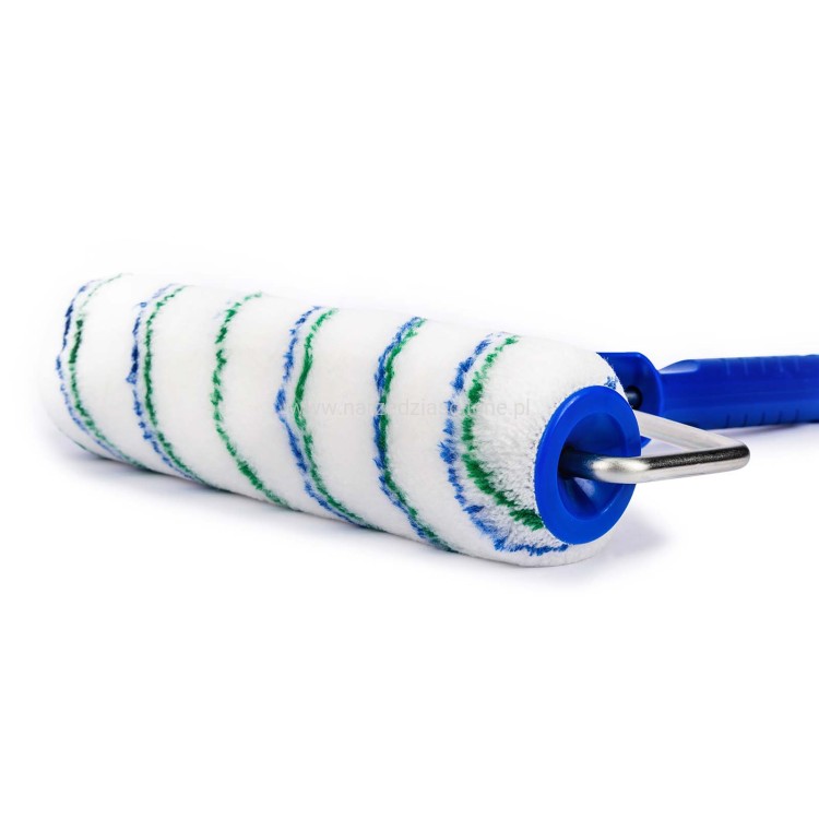 Wałek 25 cm Bluriver sznurkowy fazowane boki, runo 12mm