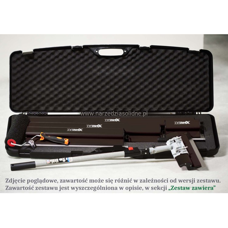 Szpachle do gładzi Tytanx, 80,60,40,25,15 cm zestaw szpachli do gładzi, noże do gładzi