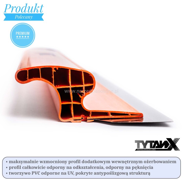Szpachle do gładzi Tytanx TX3 Premium Edition 80,60,40 cm, zestaw szpachli do gładzi