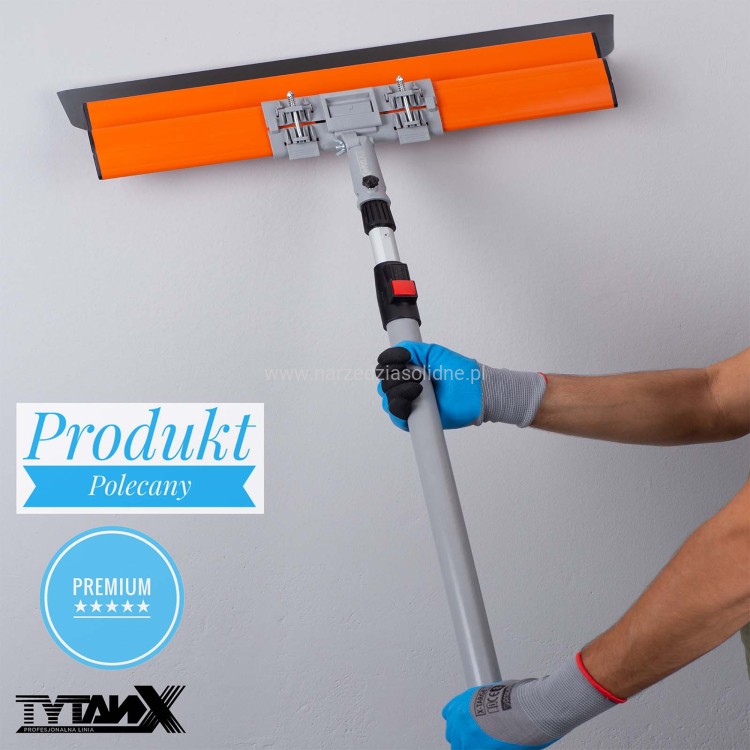 Szpachle do gładzi Tytanx TX3 Premium Edition 80,60,40 cm, zestaw szpachli do gładzi