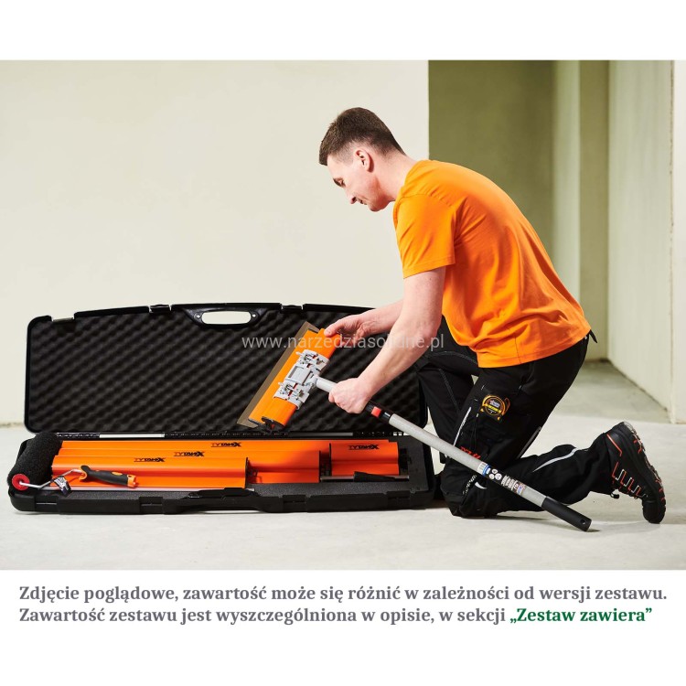 Zestaw do gładzi TYTANX 80,40,25 cm, zestaw noży do gładzi, noże do gładzi