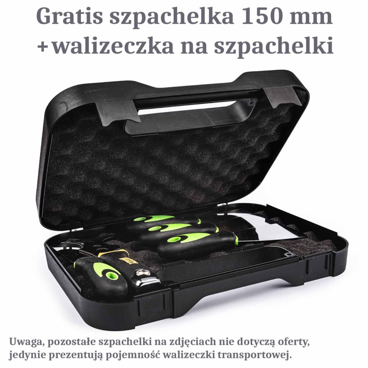 Mała walizka na szpachelki + szpachelka 150mm