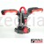 Silna lampa budowlana LED, reflektor LED akumulatorowy PRO-LD625