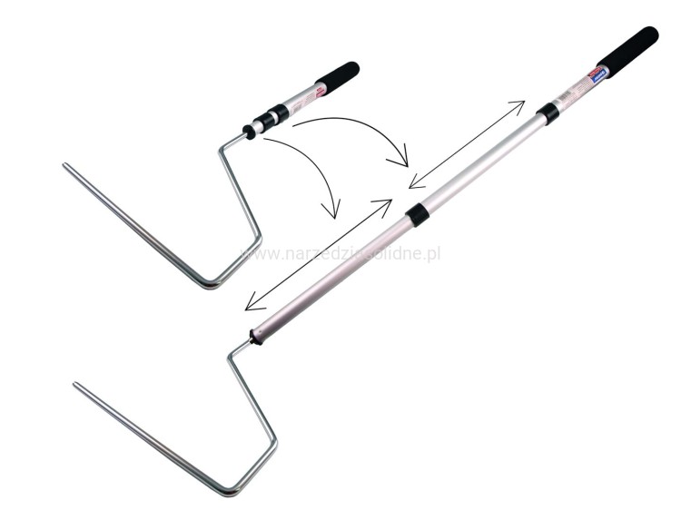 Szpachle do gładzi Tytanx T3 Premium Edition 80,60,40 cm, zestaw szpachli do gładzi