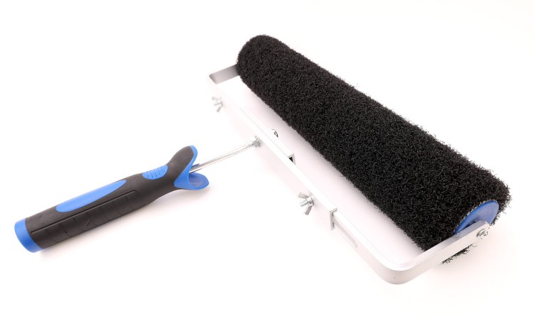 Wałek do gładzi 40cm długi wałek do nakładania szpachli zestaw z regulowaną rączką do wałków 30-50 cm