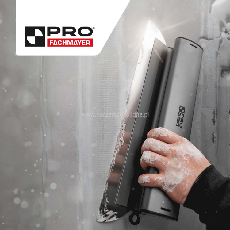 Szpachle do gładzi PRO 80,60,40,25 cm, Aluminiowy profil - zestaw szpachli do gładzi w walizce transportowej