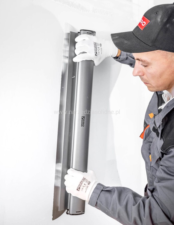 PRO ALU zestaw szpachli do gładzi 80,40,25 cm, noże do gładzi Pro, lizaki, pace do gładzi