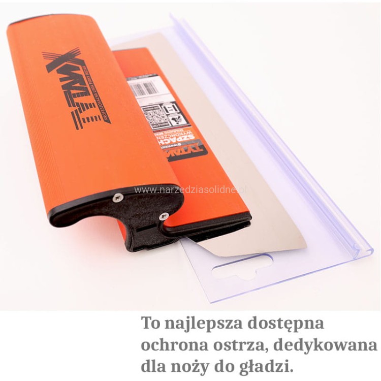 Noże do gładzi Tytanx TX4 Premium Edition 80,60,40,25 cm, zestaw noży do gładzi