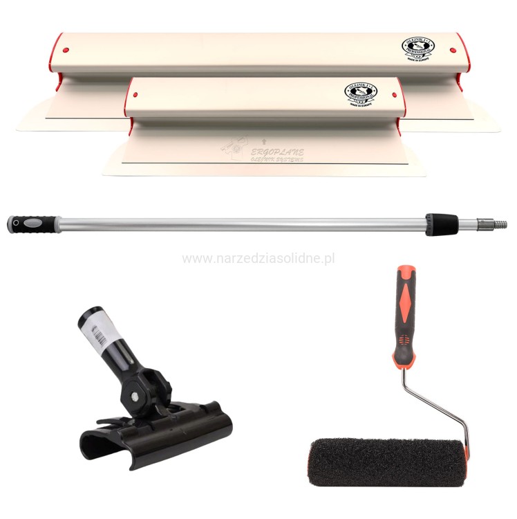 Noże do gładzi Olejnik, szpachle do gładzi 25+60cm ALU, pióra do ścian Olejnik