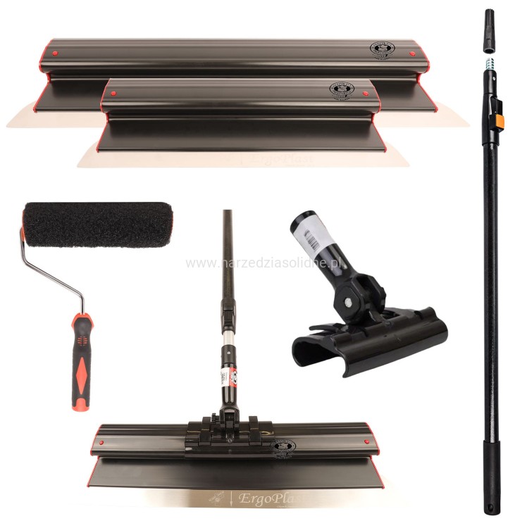 Noże do gładzi Olejnik, szpachle do gładzi 25+60cm PCV, zestaw noży do gładzi Olejnik