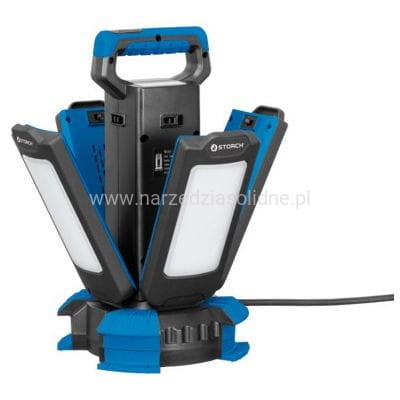 Lampa smugowa, profesjonalna lampa LED, Storch Power LED FlexLight PRO 200W + statyw 300 cm