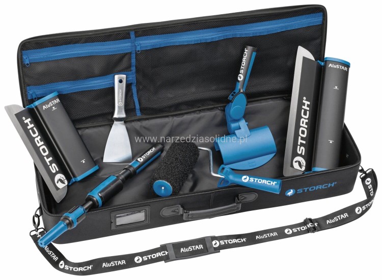 Zestaw noży do gładzi Storch, pióra do gładzi Storch Flexogrip Alustar ApplTOP