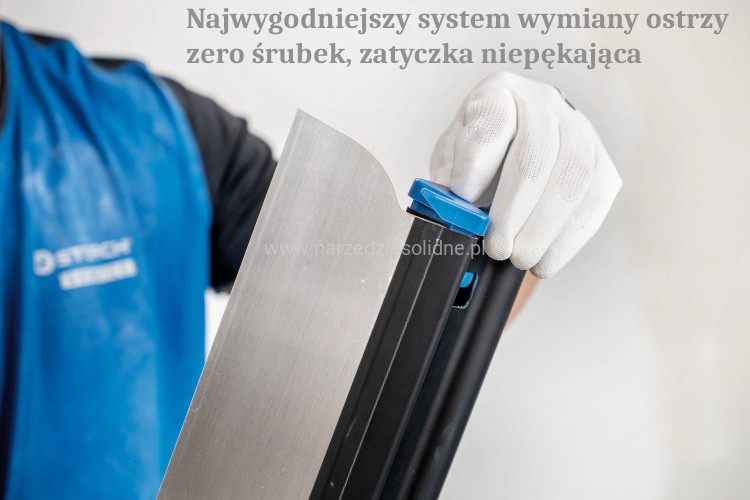 Zestaw noży do gładzi Storch, pióra do gładzi Storch Flexogrip Alustar ApplTOP