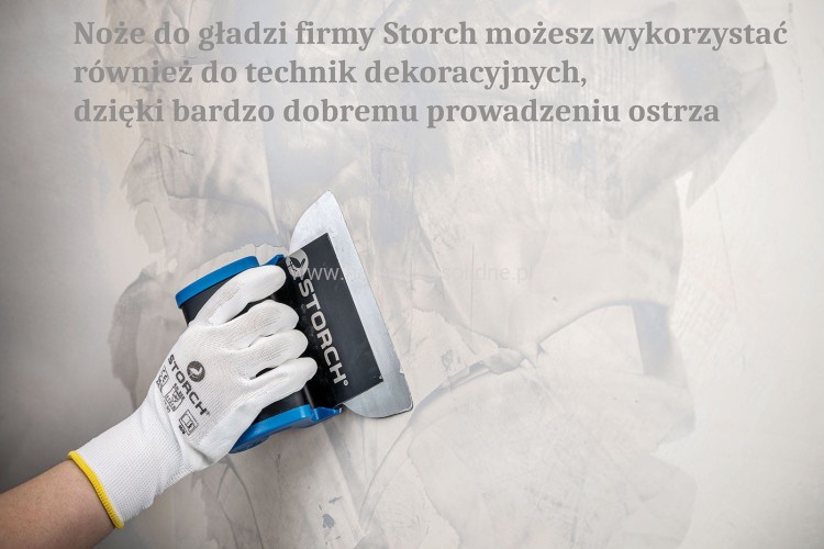 Zestaw noży do gładzi Storch, pióra do gładzi Storch Flexogrip Alustar ApplTOP