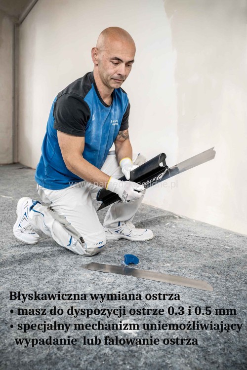 Zestaw noży do gładzi Storch, pióra do gładzi Storch Flexogrip Alustar ApplTOP