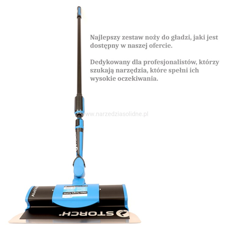 Zestaw noży do gładzi Storch, pióra do gładzi Storch Flexogrip Alustar ApplTOP