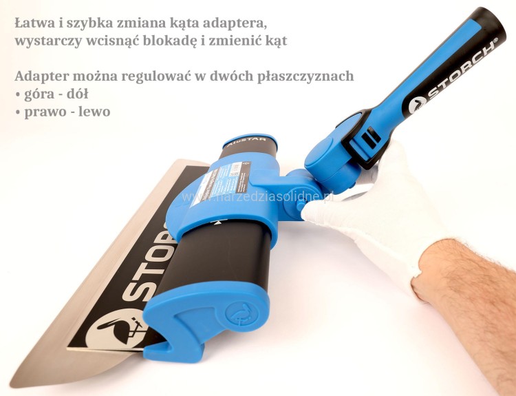 Zestaw noży do gładzi Storch, pióra do gładzi Storch Flexogrip Alustar ApplTOP