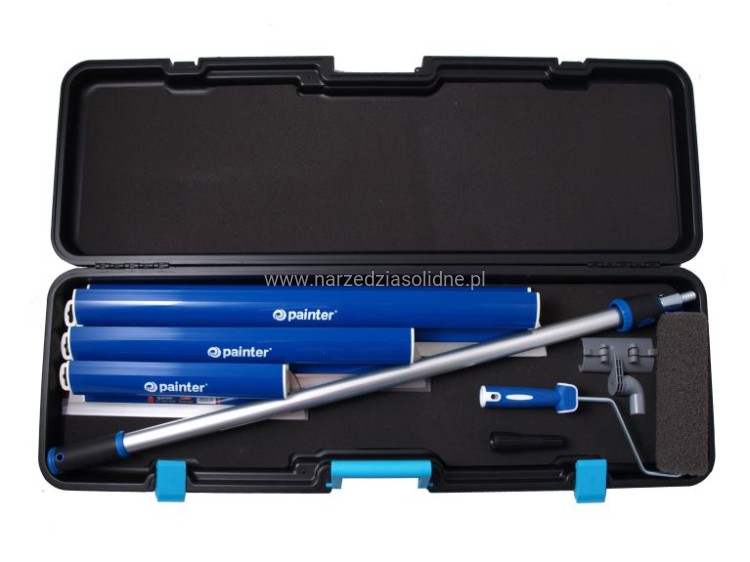 Szpachle do gładzi Painter S3 Premium Edition 80,60,40 cm, zestaw szpachli do gładzi w walizce transportowej