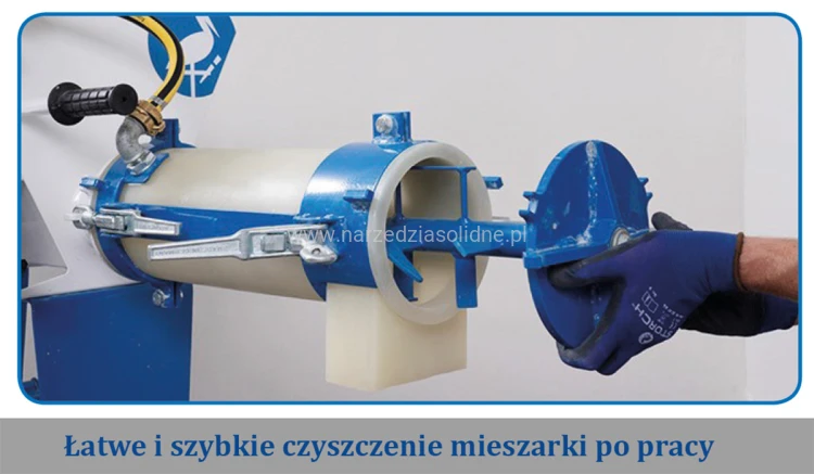 Mieszarka przepływowa Storch DMS 25 PRO - profesjonalny mieszalnik do zapraw