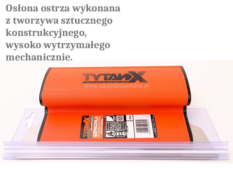 Nóż do gładzi Tytanx, szpachla do gładzi, gipsu