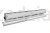 Nóż do gładzi Pro, szpachla do gładzi Pro, profil Aluminiowy wymienne ostrze 80 cm