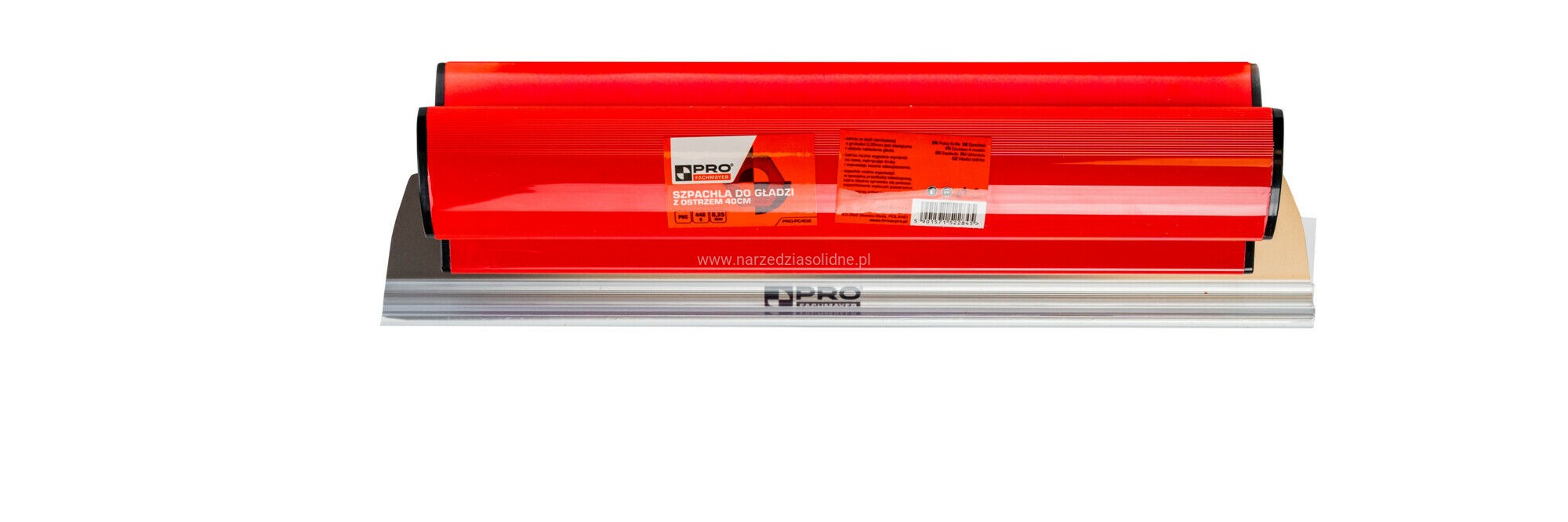 Nóż do gładzi Pro, szpachla do gładzi Pro, profil PCV, wymienne ostrze 40 cm
